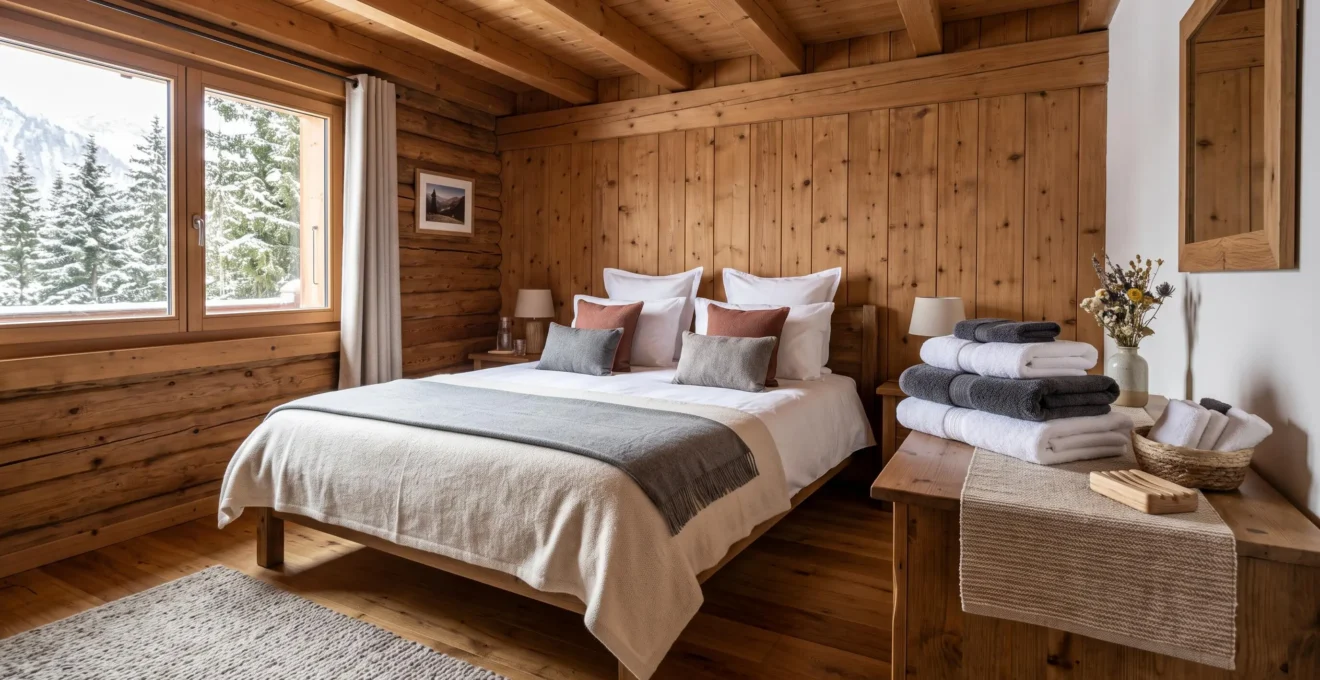 Préparation d'un logement de montagne avant l'arrivée des locataires